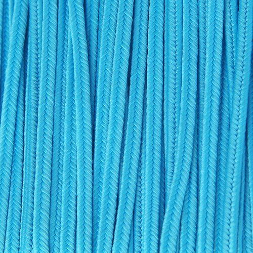 Sutasz grecki 3 mm poliestrowy - błękit baby blue, 1m