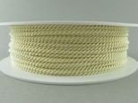 2mm SATIN TWISTED CORD - CREAM // A1901