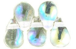 Tear Drops 4x6mm Crystal AB / 30 pcs