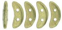 Crescent 3x10mm: ColorTrends: Saturated Metallic Greenery, 45 pcs