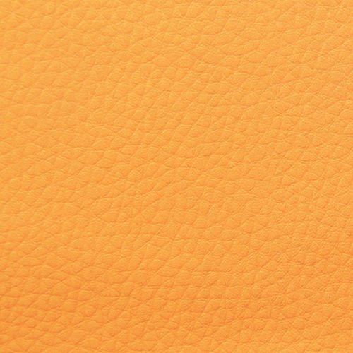 Artificial leather (eco-leather) - yellow, 17x25cm