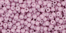 TOHO Round 11/0: TR-11-127 Opaque-Lustered Pale Mauve, 10 g