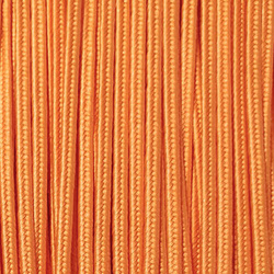 Sutasz grecki 3 mm poliestrowy - pomarańczowy II, 1m