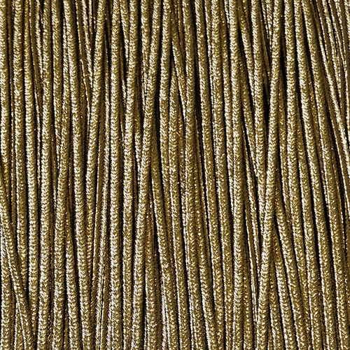 Greek metalized braid 3mm type gold thread - gold, 1m