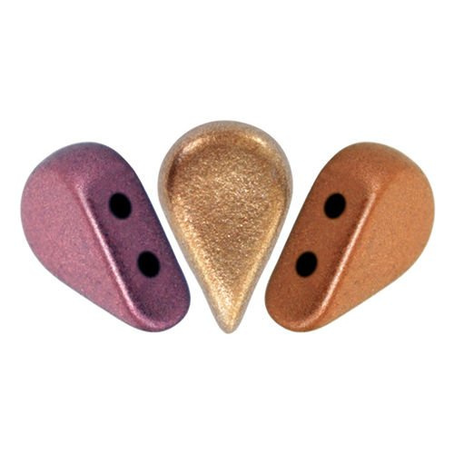 Amos® par Puca®: Yellow Gold Metallic Iris, 27 pcs