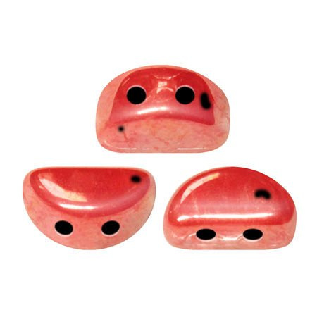 Kos® par Puca®: Opaque Light Coral Luster​​, 40 pcs