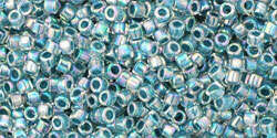 TOHO Treasure #1 (11/0): TT-01-773 Inside-Color Rainbow Crystal/Montana Blue-Lined, 5g