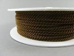 2mm SATIN TWISTED CORD - LIGHT BROWN // A7902