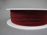 2mm SATIN TWISTED CORD - BORDEAUX // A7571