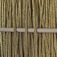 Greek metalized braid 3mm type gold thread - gold, 1m