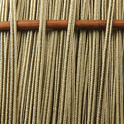 Greek silk braid 4mm - green beige, 1m