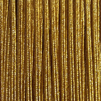 Greek metalized braid 4mm type gold thread - gold, 1m