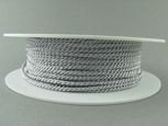 2mm SATIN TWISTED CORD - SILVERGREY // A1001