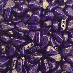 Amos® par Puca®: Opaque Sapphire Bronze, 27 pcs