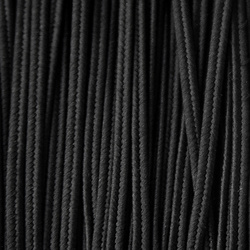 Sutasz grecki 3 mm poliestrowy - black&white, 1m