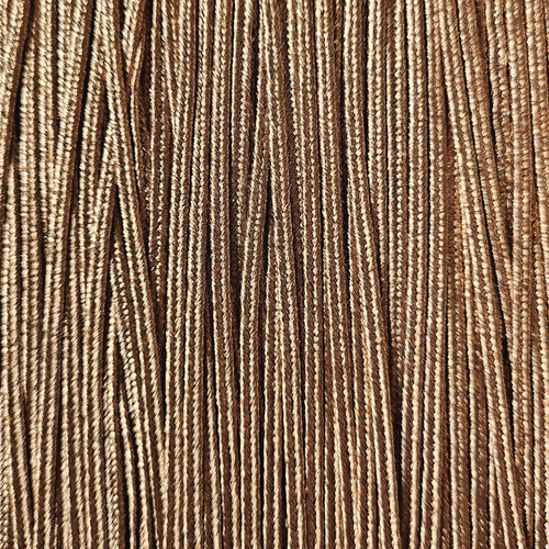 Greek metalized braid 3mm type gold thread - rose gold, 1m