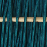 Greek polyester braid 3mm - dark teal, 1m