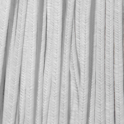 Sutasz grecki 3 mm poliestrowy - black&white, 1m