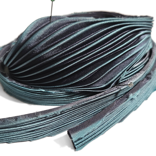 Shibori silk ribbon - After the storm, 10cm