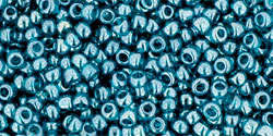 TOHO Round 11/0: TR-11-108BD Transparent-Lustered Teal, 10g