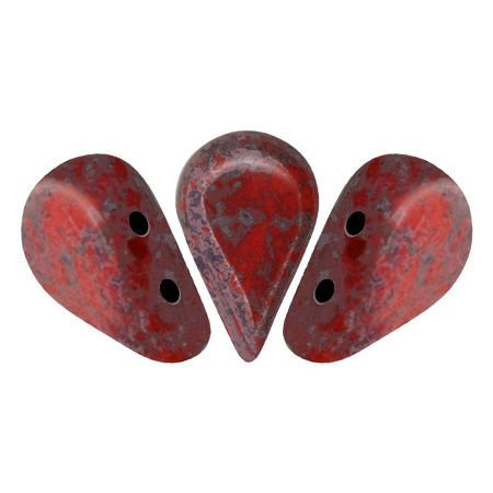 Amos® par Puca®: Opaque Light Coral Marble, 27 szt.