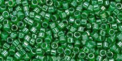 TOHO Treasure #1 (11/0): TT-01-1051 Shamrock-Lined Peridot, 5 g