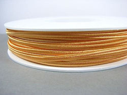 Czech acetate braid - peach // Y4312
