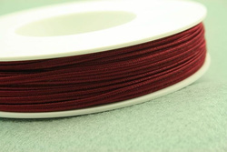 Czech acetate braid - claret // Y7512