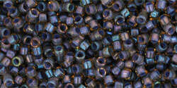 TOHO Treasure #1 (11/0): TT-01-926 Inside-Color Lt Topaz/Opaque Lavender-Lined, 5g