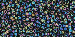 TOHO Round 15/0: TR-15-86 Metallic Rainbow Iris, 5 g