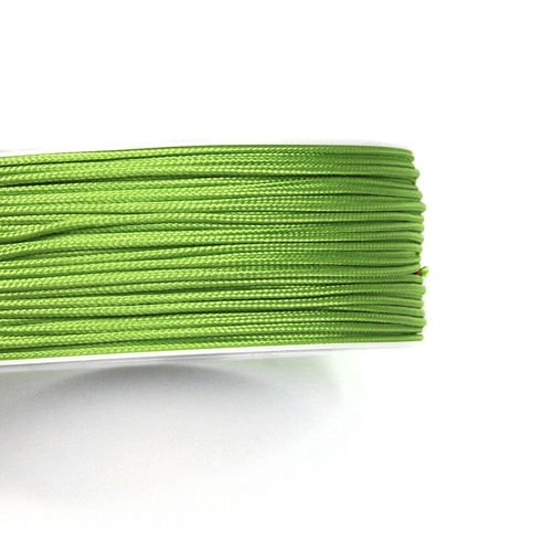 String for shamballs and macramé - spring green // A1834