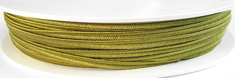 Czech poliester braid - lime green // L1822 - roll