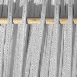 Greek polyester braid 3mm - white, 1m