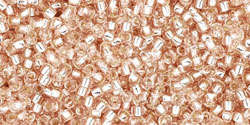 TOHO Round 15/0: TR-15-31 Silver-Lined Rosaline, 5 g
