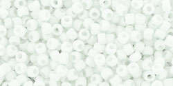 TOHO Round 15/0: TR-15-41F Opaque-Frosted White, 5 g