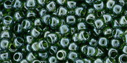 TOHO Round 11/0: TR-11-119 Transparent-Lustered Olivine, 10g