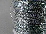 SZNUREK BŁYSZCZĄCY 1mm SREBRNY