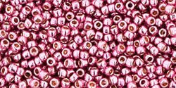 TOHO Round 15/0: TR-15-PF553 PermaFinish - Galvanized Pink Lilac, 5g