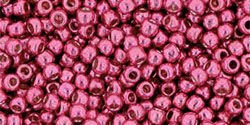 TOHO Round 11/0: TR-11-PF563 PermaFinish - Galvanized Orchid, 10g