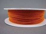 2mm SATIN TWISTED CORD - ORANGE // A7353