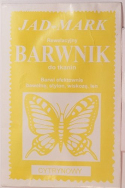 BARWNIK DO TKANIN CYTRYNOWY