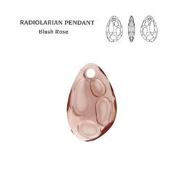 SWAROVSKI Radiolarian 18,0x11,5 mm Blush Rose