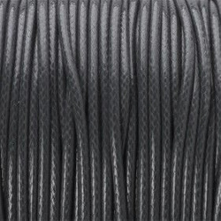 SZNUREK POWLEKANY 2mm SZARY