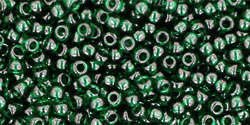 TOHO Round 11/0: TR-11-939 Transparent Green Emerald, 10 g