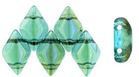 GEMDUO 8x5mm: Twilight - Aquamarine, 36 szt.