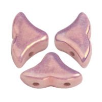 Hélios® par Puca®: Opaque Mix Violet Gold Ceramic Look, 21 szt.